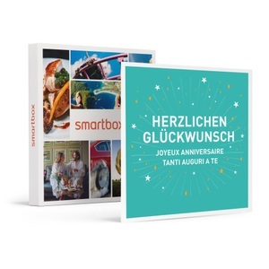 SMARTBOX, Herzlichen Glückwunsch - Geschenkbox Unisex, Herzlichen Glückwunsch