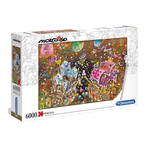 Clementoni, Clementoni Puzzle Mordillo Kiss 6000 tlg, Mordillo Collection - Der Kuss, Puzzle
