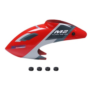 OMPHobby, OMPHobby Kabinenhaube Rot M2 - Evo, OMPHobby Kabinenhaube Rot M2 - Evo