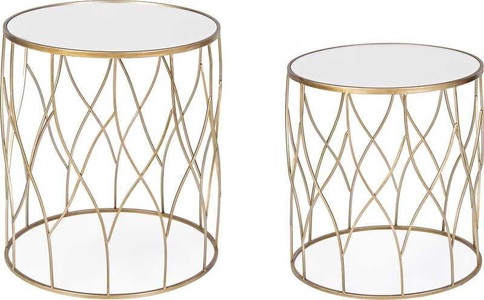 mutoni lifestyle, Beistelltisch Elenor rund J16 (2er-Set), Beistelltisch Elenor rund J16 (2er-Set)