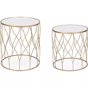 mutoni lifestyle, Beistelltisch Elenor rund J16 (2er-Set), Beistelltisch Elenor rund J16 (2er-Set)