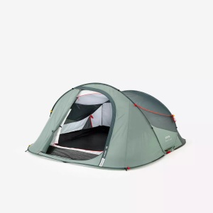 QUECHUA, QUECHUA - Zelt - 2 SECONDS TENT, 0, Titangrau