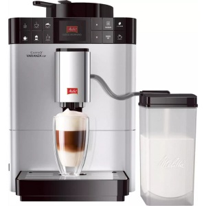 Melitta, Melitta Varianza CSP F580-100 Kaffeevollautomat Edelstahl, Melitta Caffeo Varianza CSP - Kaffeevollautomat (Schwarz/Silber)