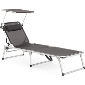 mutoni lifestyle, Sonnenliege Cayo klappbar anthrazit, Sonnenliege Cayo klappbar anthrazit