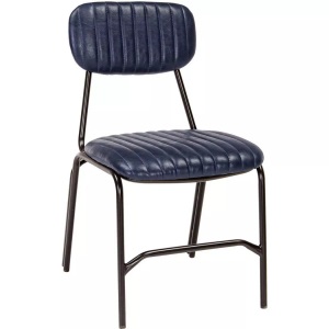 mutoni lifestyle, Esszimmerstuhl Debbie Vintage-Blau, Esszimmerstuhl Debbie Vintage-Blau
