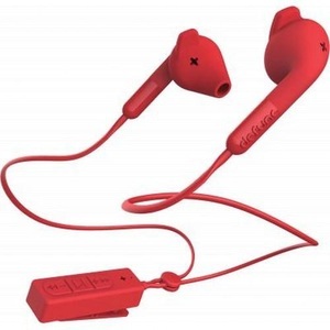 defunc, In-Ear Kopfhörer Rot, Defunc - Bluetooth Kopfhörer Mikrofon, Rot, 17.5MM