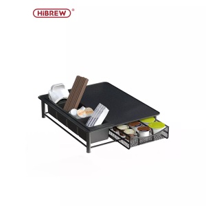 Hibrew, Hibrew - Kaffeekapsel Organizer, One Size, Schwarz, Hibrew - Kaffeekapsel Organizer, One Size, Schwarz