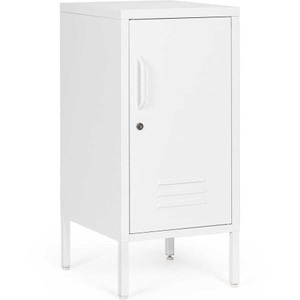 mutoni lifestyle, Nachttisch Cambridge weiss 40x35x76, Nachttisch Cambridge weiss 40x35x76
