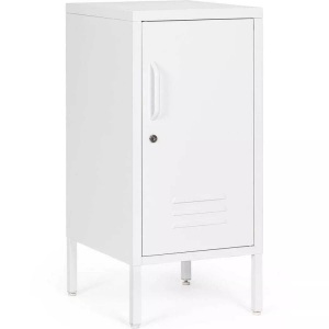 mutoni lifestyle, Nachttisch Cambridge weiss 40x35x76, Nachttisch Cambridge weiss 40x35x76