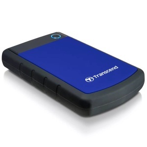 Transcend, Transcend Storejet 2TB Portable, Transcend StoreJet® 25H3B 2 TB Externe Festplatte 6.35 cm (2.5 Zoll) USB-A (USB 3.2 Gen 1) Blau, Grau TS2TSJ25H3B