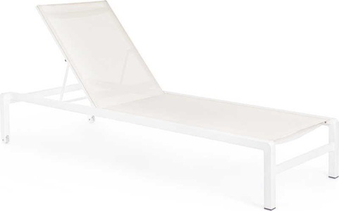 mutoni Garten Deluxe, Rollenliege Konnor CX21 weiss, Rollenliege Konnor CX21 weiss