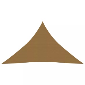 vidaXL, vidaXL Sonnensegel 160 g/m² Taupe 5x5x6 m HDPE, vidaXL Sonnensegel 160 g/m² Taupe 5x5x6 m HDPE