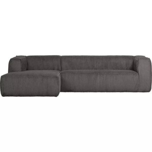 mutoni living, Ecksofa Bean links Ribcord grob Terrazzo, Ecksofa Bean links Ribcord grob Terrazzo 305x175