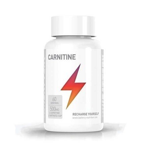Battery Nutrition, Battery Carnitine 500, 60 caps, Battery Carnitine 500 60 Kapseln