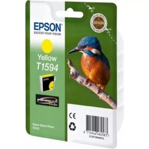 Epson, Original Tintenpatrone gelb Epson T159440, Epson Tintenpatrone, gelb, C13T159440, (17ml)
