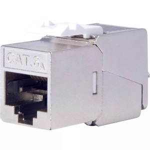 Digitus, RJ45-Einbaumodul Keystone CAT 6a Digitus DN-93617-24, CAT 6A Keystone Modul, geschirmt, Keystone-Modul