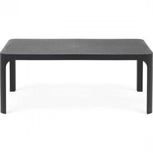 Nardi, Nardi - Net Table 100 - Anthracite, Garten Beistelltisch Net anthrazit 100x60