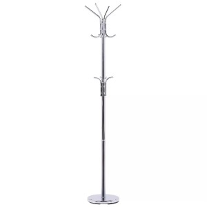 Beliani, Beliani Kleiderständer Chromstahl silber CLAXTON, Beliani - Garderobenständer aus Stahl Modern CLAXTON, One Size, Antikes Silber
