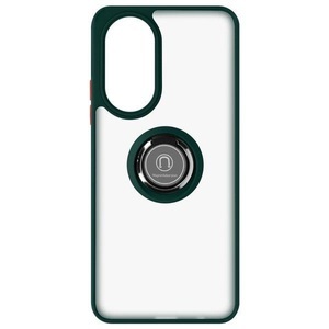 Avizar, Honor X7 - Polycarbonat Schutzhülle, Avizar - Ring-Hülle für Honor X7 Dunkelgrün, Grün