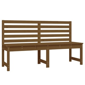 vidaXL, vidaXL Gartenbank Honigbraun 157,5 cm Massivholz Kiefer, vidaXL Gartenbank Honigbraun 157,5 cm Massivholz Kiefer