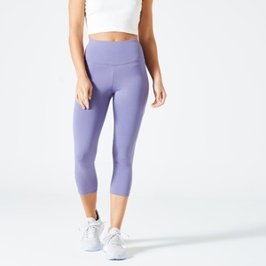DOMYOS, 78 Leggings - 520 Unisex Blau Bedruckt XL, DOMYOS - Caprihose 520, XL, Spacegrau