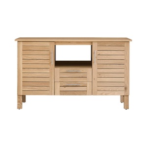 Tikamoon, Waschtischunterschrank aus massiver Eiche 125 cm Soho Waschtischunterschrank aus massiver Eiche 125 cm Soho, Tikamoon - Waschtischunterschrank aus massiver Eiche 125 cm Soho, One Size, Zimt