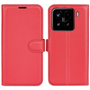 Cover-Discount, Cover-Discount - Xiaomi 15 Leder Etui Hülle, Rot