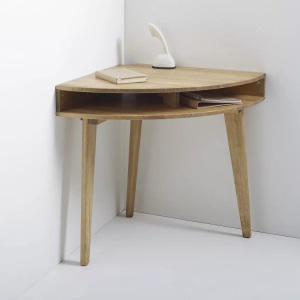 LA REDOUTE INTERIEURS, Ecktisch ''Grimsby'' für das Arbeitszimmer, La Redoute Intérieurs - Eckschreibtisch Grimsby, One Size, Gelb