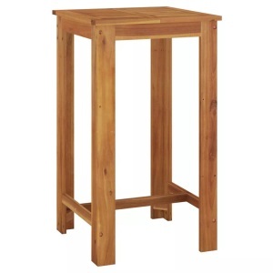 vidaXL, vidaXL Garten-Bartisch 60x60x105 cm Massivholz Akazie, vidaXL Garten-Bartisch 60x60x105 cm Massivholz Akazie