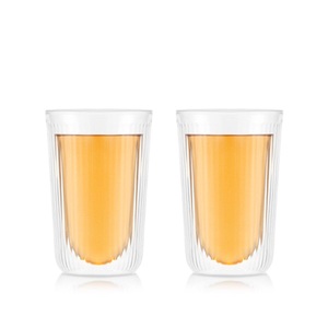 BODUM, Set 2 gläser doppelwandig 0.25l DOURO 0.25 L Transparent Set 2 gläser doppelwandig 0.25l DOURO 0.25 L Transparent, 
