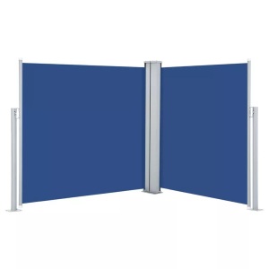 Diverse Hardware, Ausziehbare Seitenmarkise Blau 100 x 600 cm, vidaXL Ausziehbare Seitenmarkise Blau 100 x 600 cm