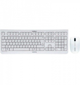 Cherry, DW 3000, Desktop-Set, Cherry - DW 3000 (DE, Kabellos, Weiss), Grau