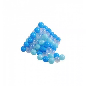 undefined, Bälleset ca. 6 cm - 100 balls - soft blue/blue/transparent, Knorrtoys® Spielball »Bälleset ca. 6 cm - 100 balls«