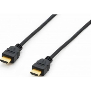 equip, Equip 119373 - HDMI-Kabel mit Ethernet Cat6A - 10m, Equip HDMI Anschlusskabel HDMI-A Stecker 10.00 m Schwarz 119373 vergoldete Steckkontakte HDMI-Kabel