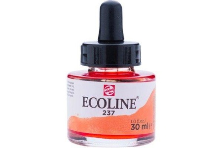 Talens, TALENS Deckfarbe Ecoline 30ml 11252371 deep orange, Talens Deckfarbe Ecoline, deep orange, 11252371, (30ml)