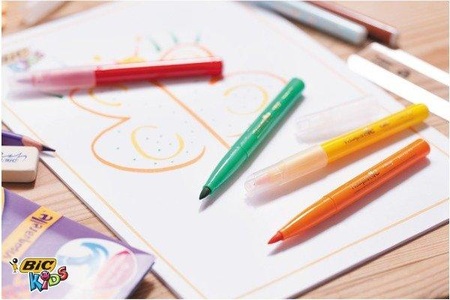 Bic, BIC Kid Visaquarelle 4,5mm 828964 10 Farben, Etui, Bic Kid Visaquarelle, 4,5mm, 828964, (10 Farben, Etui)
