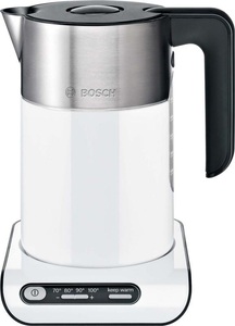 Bosch, Bosch Styline Twk8611P Wasserkocher, Bosch TWK8611P Wasserkocher weiss
