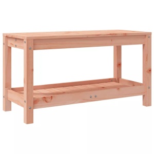 vidaXL, vidaXL Gartenbank 82,5x35x45 cm Massivholz Douglasie, vidaXL Gartenbank 82,5x35x45 cm Massivholz Douglasie