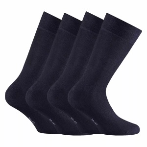 Rohner Advanced, Socken, 4er Pack Unisex Blau 35-38, Rohner - Socken, 4er Pack, für Damen, Blau, Größe 35-38