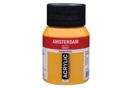 Amsterdam, Amsterdam Acrylfarbe Standard, Talens Acrylfarbe Amsterdam, goldocker, 17722312, (500ml)