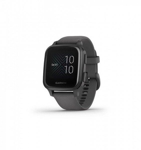 Garmin, GARMIN Venu Sq - Smartwatch (125 - 190 mm, Silikon, Grau/Schiefer), Garmin Smartwatch »GPS Venu Sq Grau«