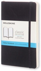 undefined, Moleskine Notizbuch, Pocket Size, Punktraster, schwarz, Moleskine Notizbuch P, A6, Punkte, schwarz, 892734