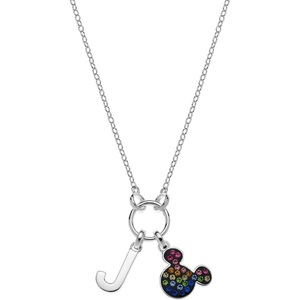 Disney, Halskette Mit Anhänger Damen Silber 38+2CM, 