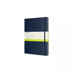 undefined, Moleskine Notizbuch Xlarge, Blanko, Hard Cover, Saphir, Moleskine Notizbuch, XL, Blanko, Hardcover, Saphir, 855136