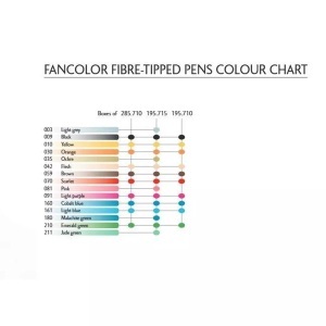 Caran d'ache, CARAN D'ACHE Fasermalstift Fancolor Maxi 195.160 blau, Caran d'Ache Fasermalstift, Fancolor Maxi, blau, 195.160