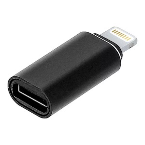 Avizar, Lightning / USB-C Adapter, Avizar - Lightning / USB-C Adapter Schwarz, One Size
