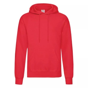 Fruit Of The Loom, Fruit of the Loom Kapuzenpullover »Herren / Hoodie / Kapuzensweater«, Fruit of the Loom - Kapuzenpullover Hoodie Kapuzensweater, für Herren, Rot Bunt, Größe XXL