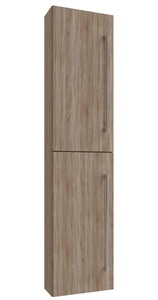 MID.YOU, MID.YOU Hochschrank 33/150/22 cm , VCB 6 , Sonoma Eiche , Metall , 33x150x22 cm , melaminharzbeschichtet,melaminharzbeschichtet,Nachbildung,Nachbildung , hängend , 000657016303, VCM - Holz Badezimmerschrank | Badmöbel Wandschrank Badregal Badschrank Hochschrank Maße ca. H. 150 x B. 33 T. 22 cm Badinos 2, 33cm, Braun Medium