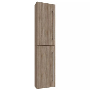 MID.YOU, MID.YOU Hochschrank 33/150/22 cm , VCB 6 , Sonoma Eiche , Metall , 33x150x22 cm , melaminharzbeschichtet,melaminharzbeschichtet,Nachbildung,Nachbildung , hängend , 000657016303, VCM - Holz Badezimmerschrank | Badmöbel Wandschrank Badregal Badschrank Hochschrank Maße ca. H. 150 x B. 33 T. 22 cm Badinos 2, 33cm, Braun Medium
