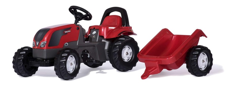 ROLLY TOYS, Valtra mit Anhänger, 